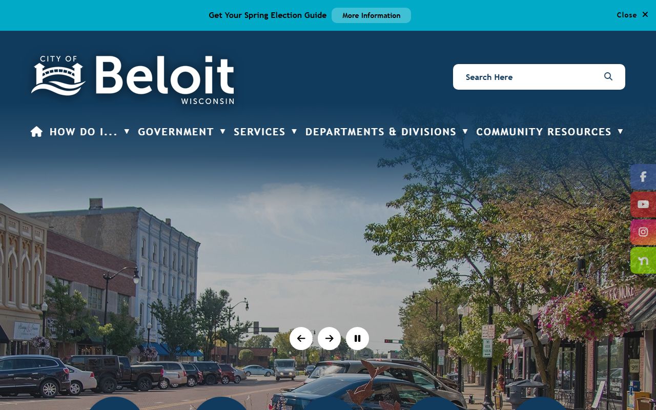 Beloit probate court records city home page image