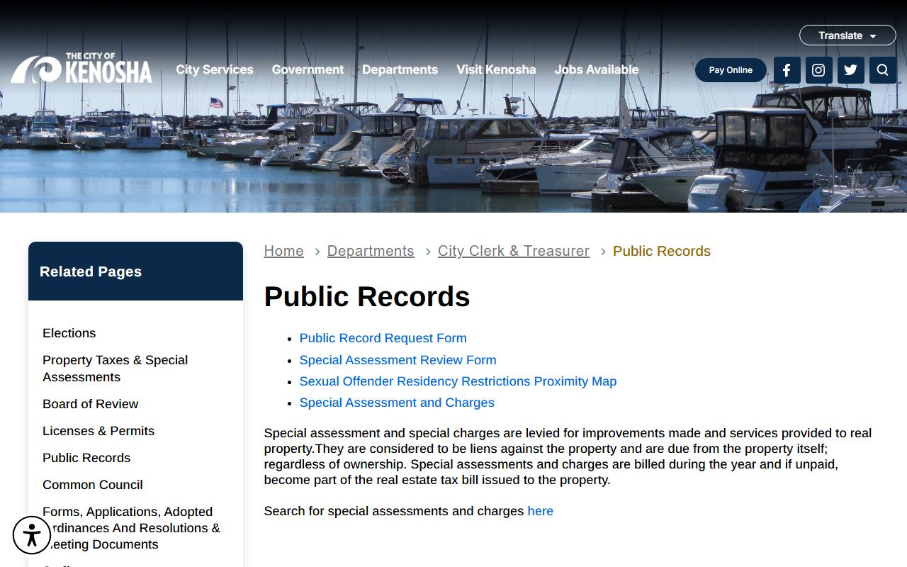 Kenosha probate court records public records request image