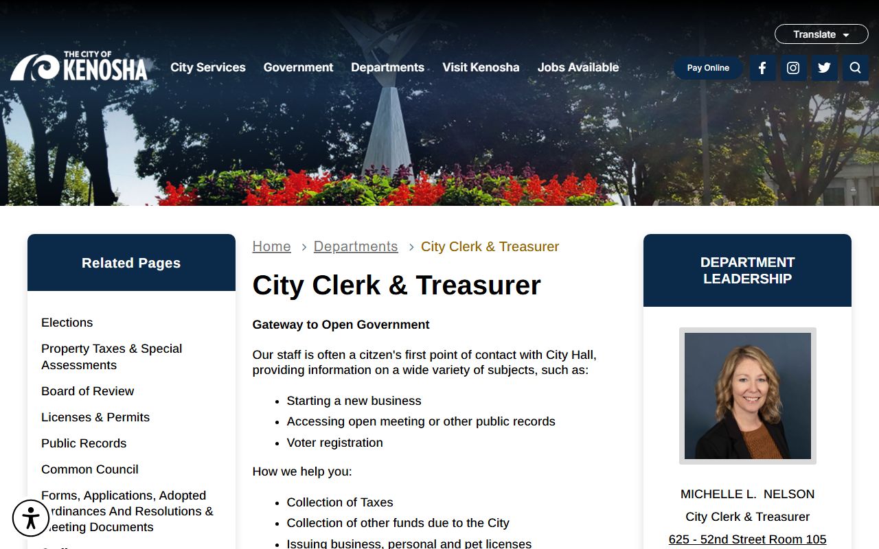 Kenosha probate court records city clerk index image