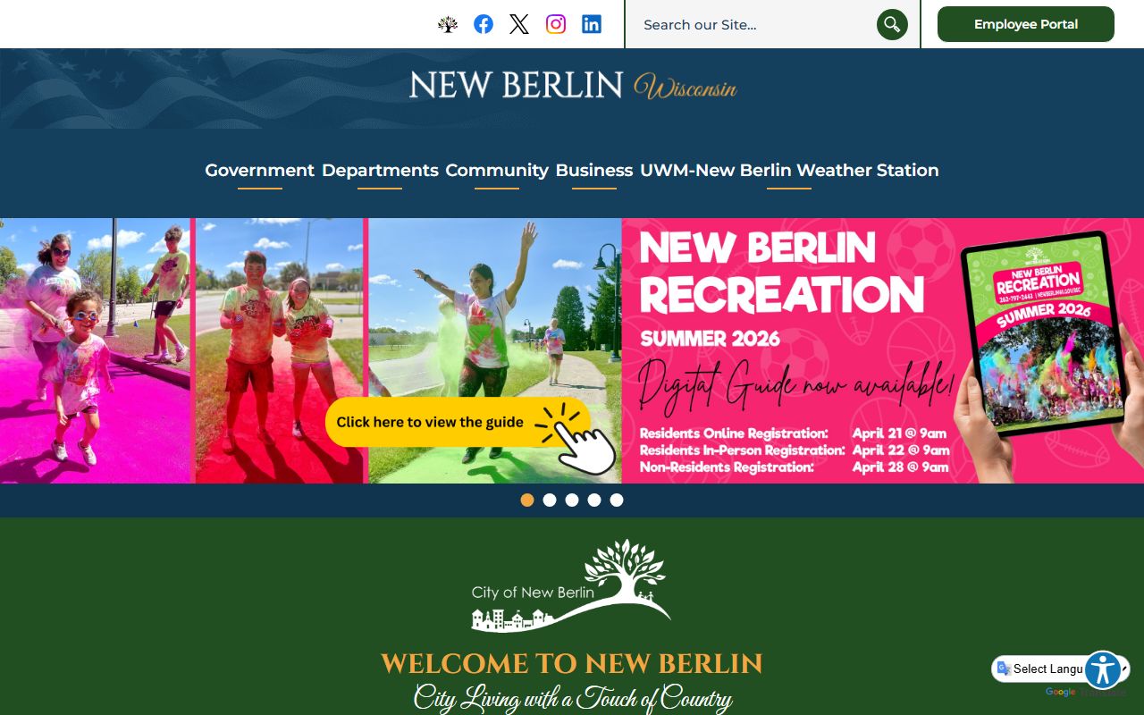 New Berlin probate court records city website image