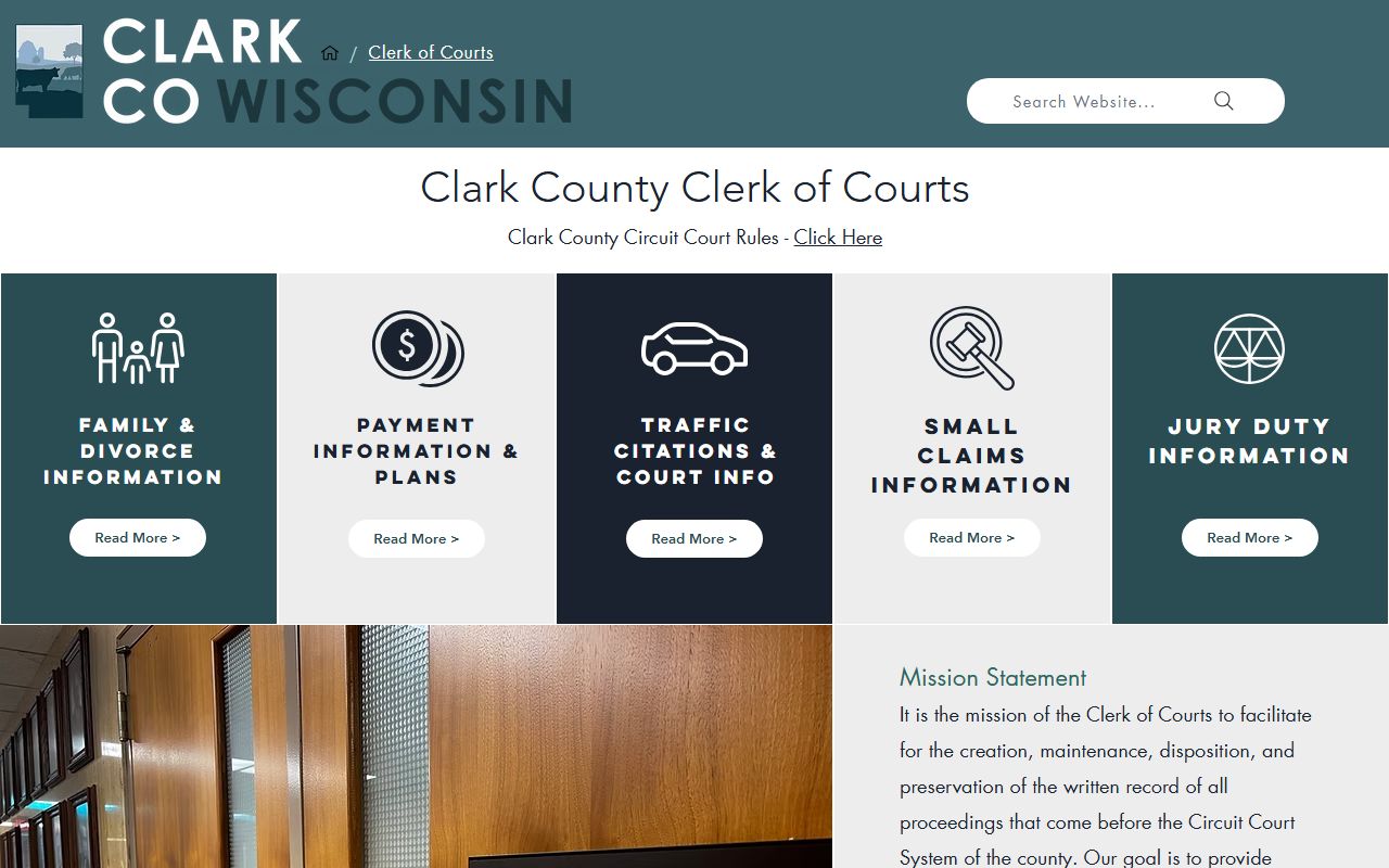 Clark County probate court records clerk of courts page image