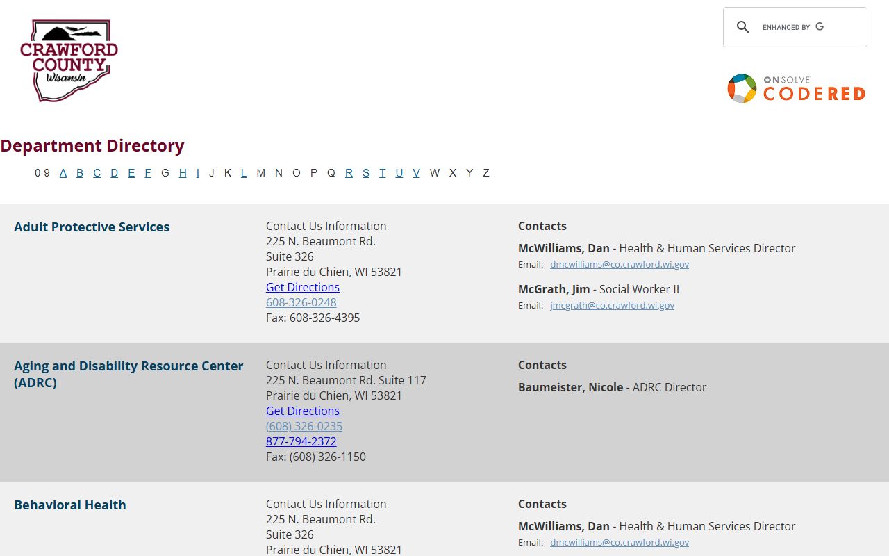 Crawford County probate court records court register page