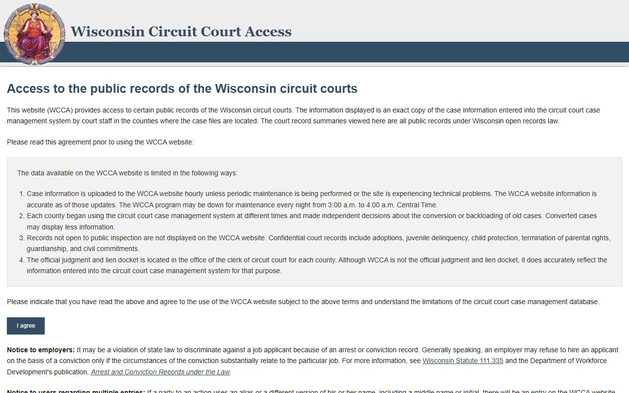 Iron County Probate Court Records WCCA image