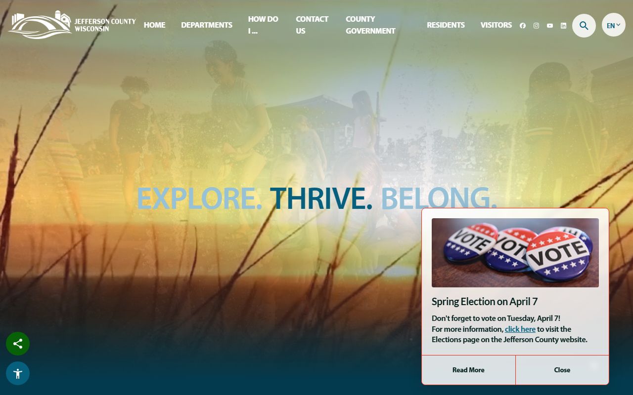 Jefferson County probate court records county homepage image