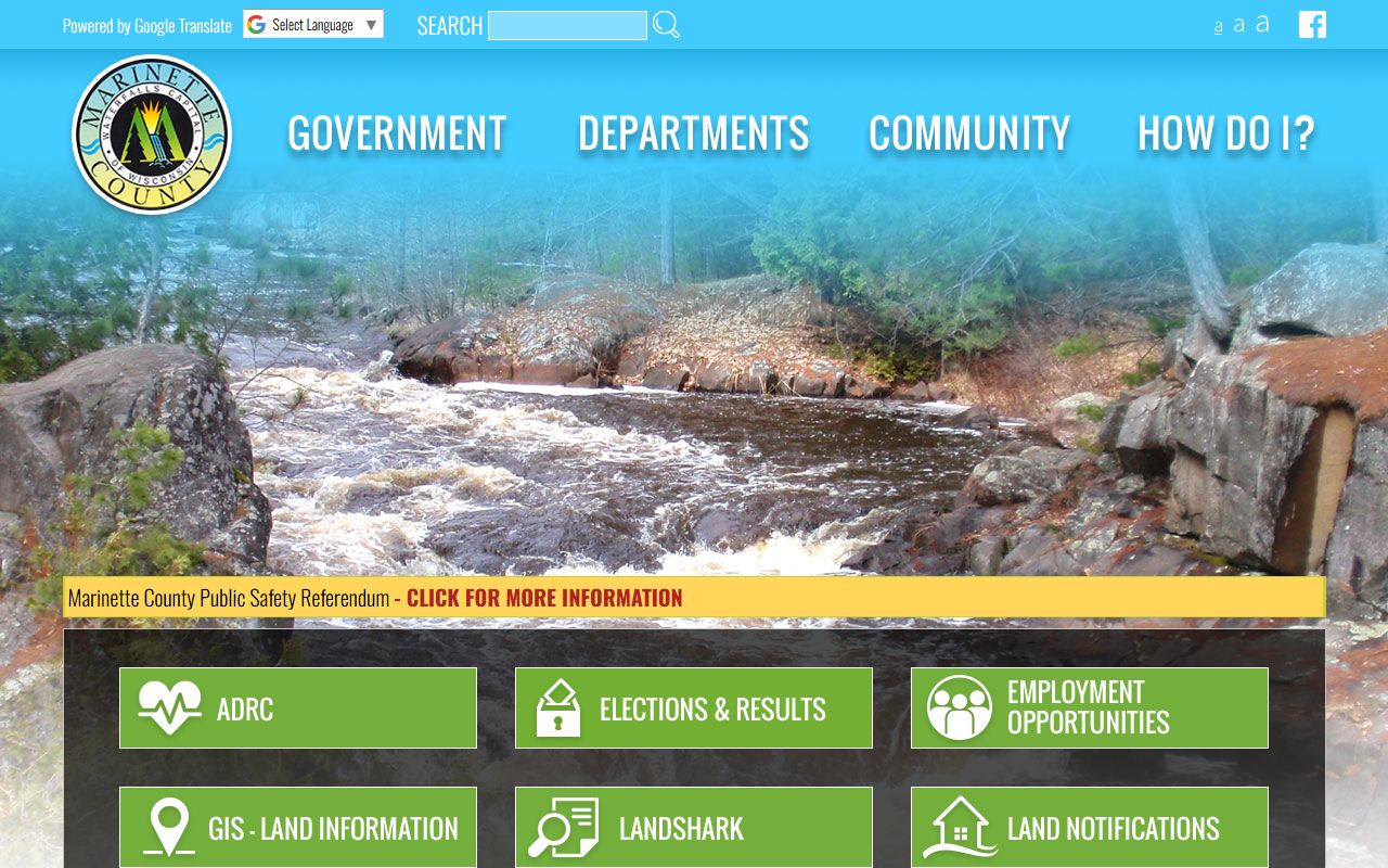 Marinette County probate court records county government image