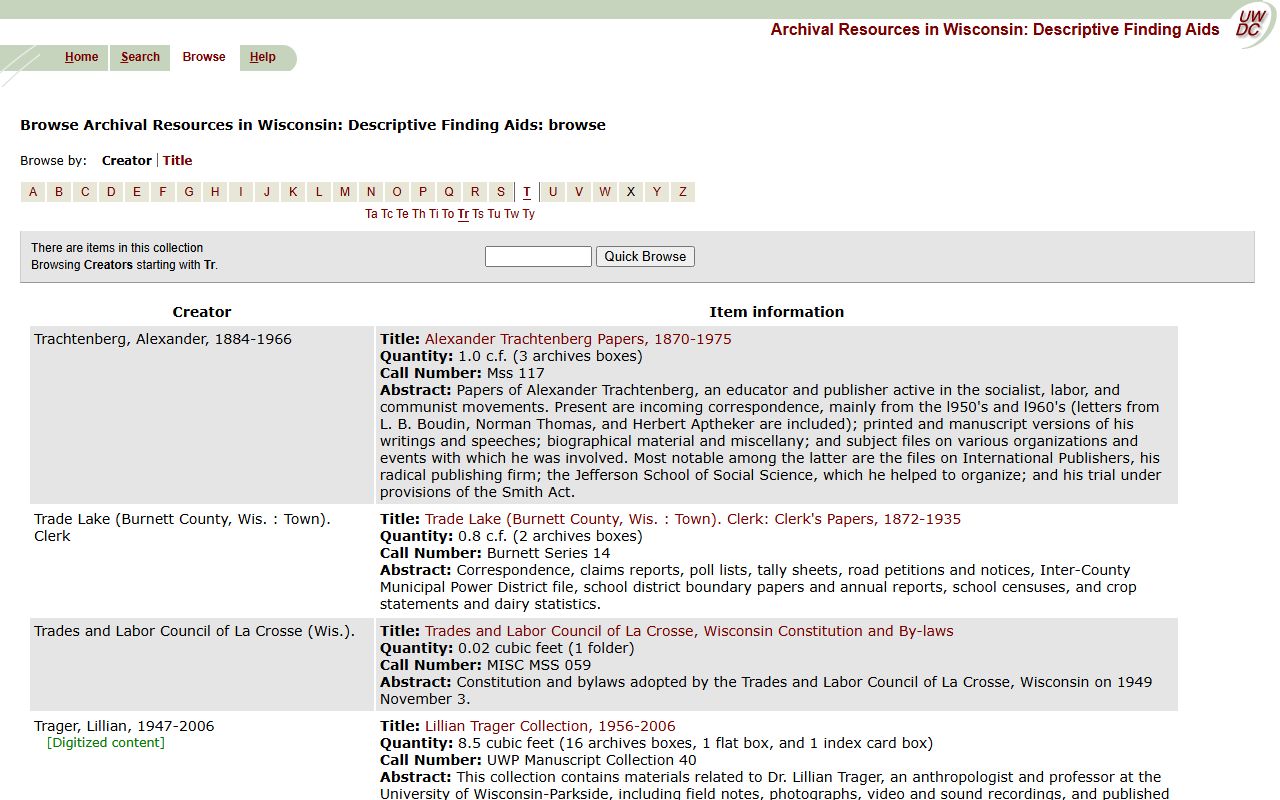 Trempealeau County probate court records local history resource image