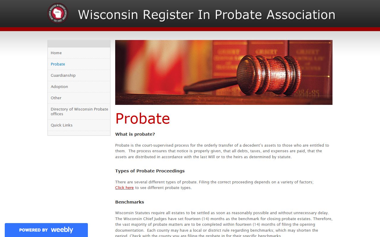 Dodge County probate court records Wisconsin probate access image